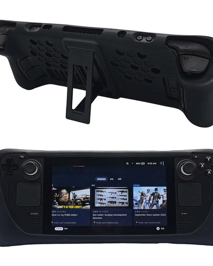 Steam Deck Silicone Case Set With Holder - Protect Your Console-1915197072076836866