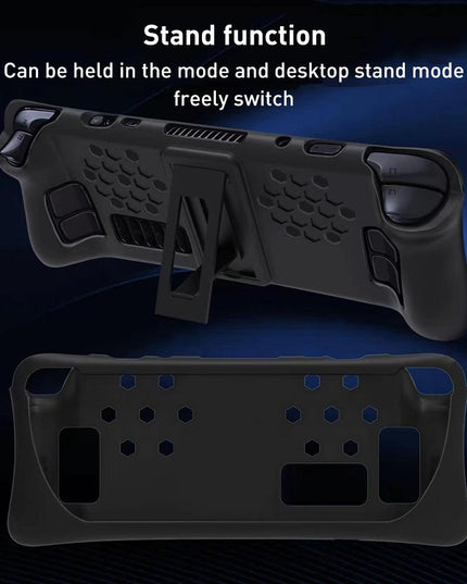 Steam Deck Silicone Case Set With Holder - Protect Your Console-1915197072076836868