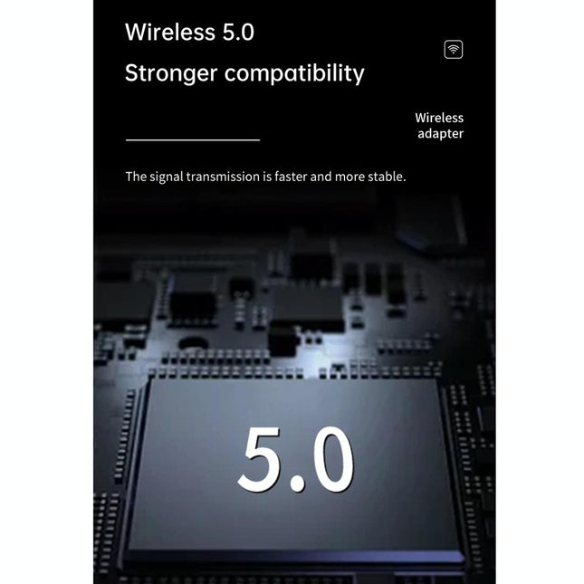 Lcd Bluetooth 5.0 Adapter Receiver / Transmitter - Black-1915196692630736901