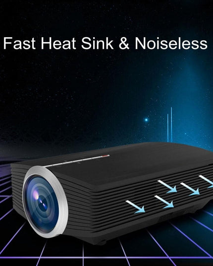 1200 Lux Led Projector For Home Theater - Hdmi Vga Av Tf Usb-1915197926385258498