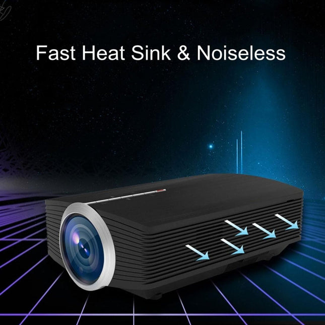 1200 Lux Led Projector For Home Theater - Hdmi Vga Av Tf Usb-1915197926385258498