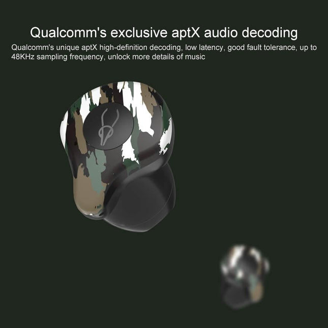 Waterproof Wireless Bluetooth Earphones With Charging Box - X12 Ultra- Sahara Camo-1915198089707261956