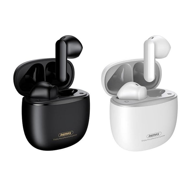 Wireless Stereo Bluetooth Earphones - True Music White-1915197120999198721