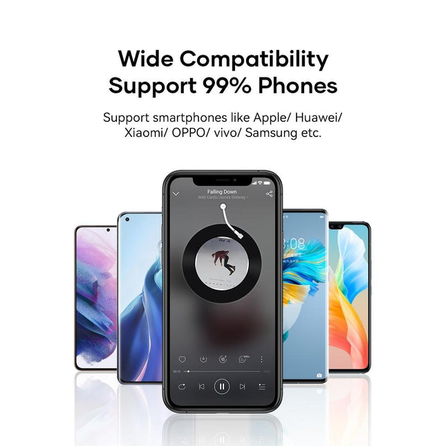 Wireless Bluetooth 5.0 Earphones - White-1915196948340674567