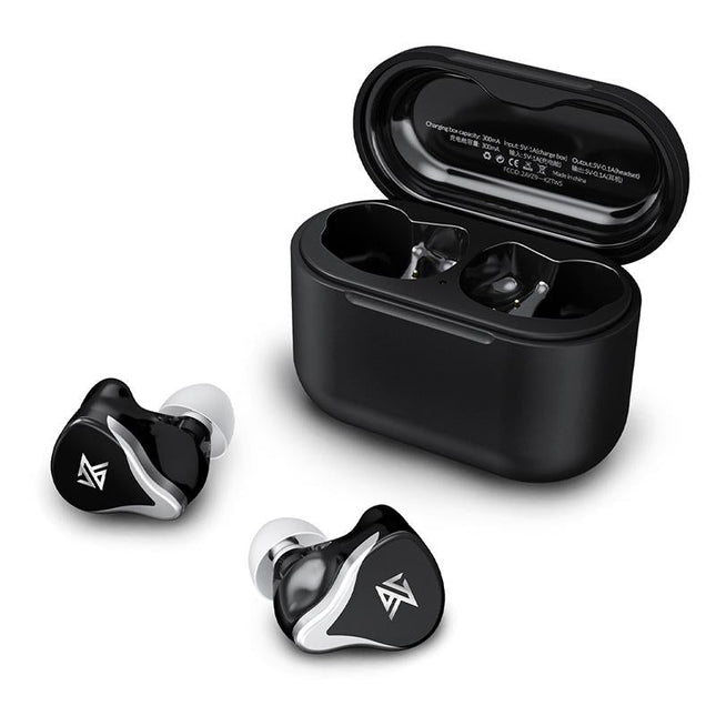 Kz Z3 Hybrid 1Dd & 1Ba Wireless Bluetooth 5.2 Tws Earphone - Black-1915197139554799616