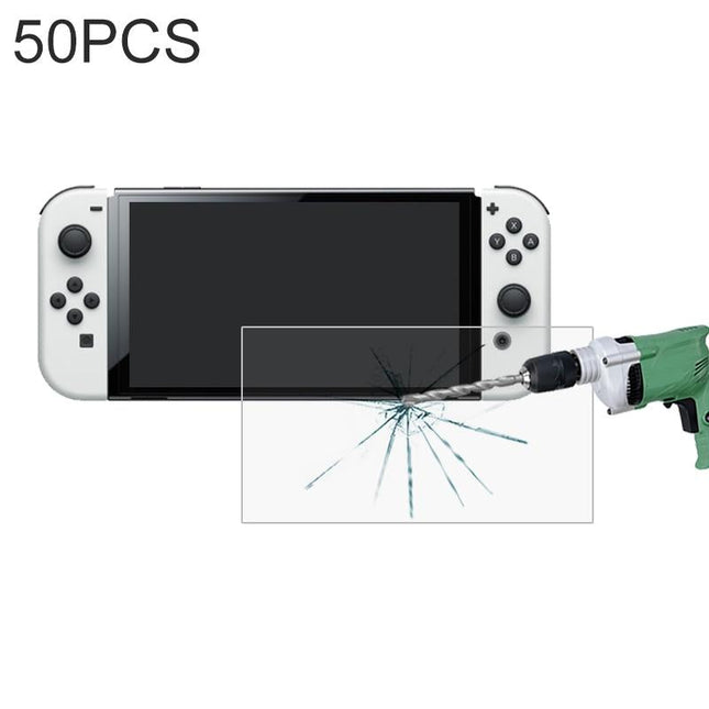 50 Tempered Glass Film For Nintendo Switch Oled - Pack-1915198342070145028