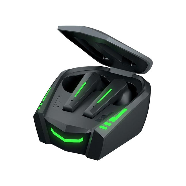 Xt80 Tws Dual Mode Bluetooth Earphones With Breathing Light And Charging Box - Black-1915196965998694409