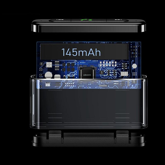 Mini Car Bluetooth 5.0 Audio Receiver - Grey 3.5Mm Plug-1915196866081984517