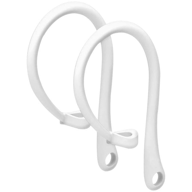 Imak Wireless Earphones With Anti-Lost Lanyard And Ear Hook - 1 Pair White-1915196855231320065