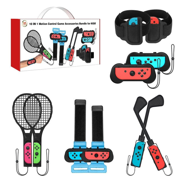 10-Piece Sports Accessory Set For Nintendo Switch-1922443453703262209