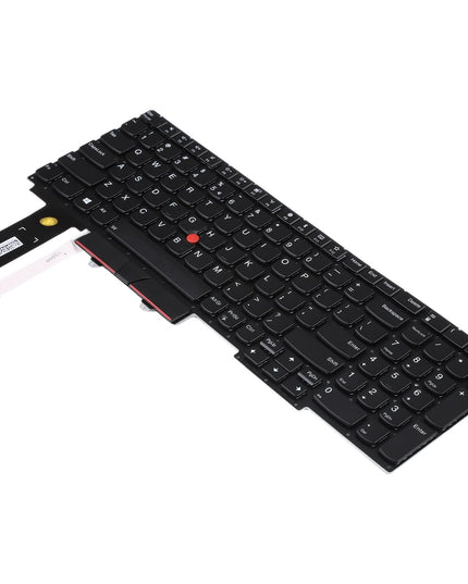 Backlit Keyboard With Trackpoint For Lenovo Thinkpad E15 Gen 2 - Us Version-1915197824568528897