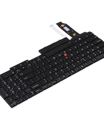 Backlit Keyboard With Trackpoint For Lenovo Thinkpad E15 Gen 2 - Us Version-1915197824568528898