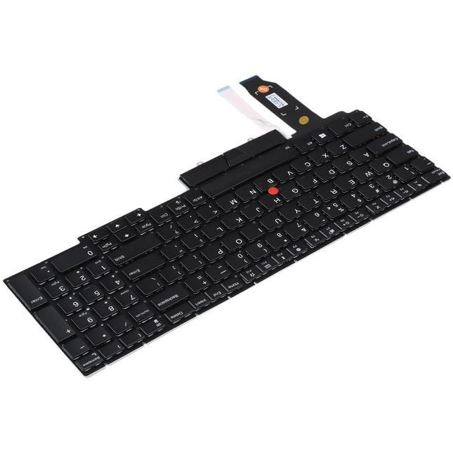 Backlit Keyboard With Trackpoint For Lenovo Thinkpad E15 Gen 2 - Us Version-1915197824568528898