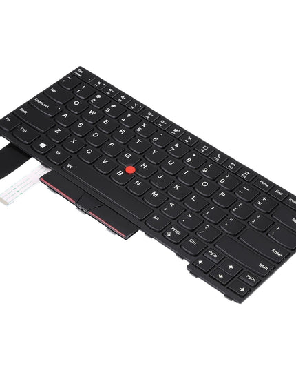 Backlit Keyboard With Trackpoint For Lenovo Thinkpad L14 - Us Version-1915197177622302722
