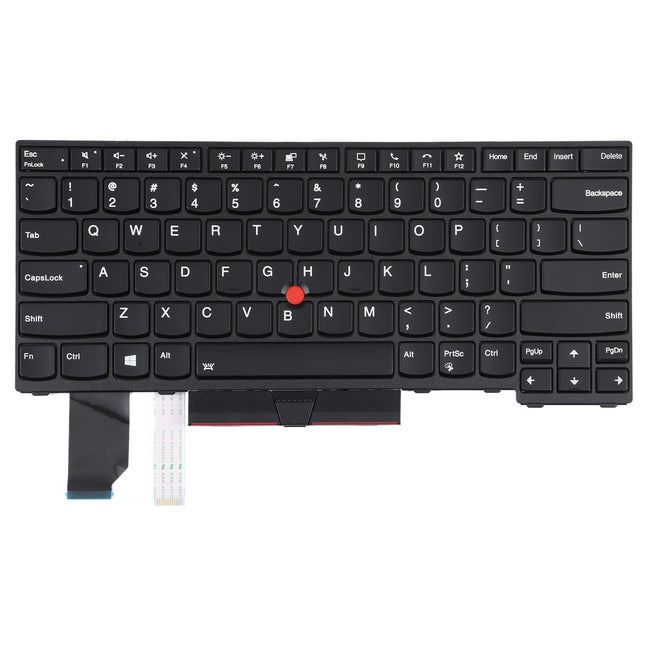 Backlit Keyboard With Trackpoint For Lenovo Thinkpad L14 - Us Version-1915197177622302725