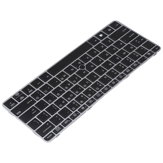 Hp Elitebook 820 G3 Keyboard With Backlight And Pointing - Silver Us Version-1915196974412468226