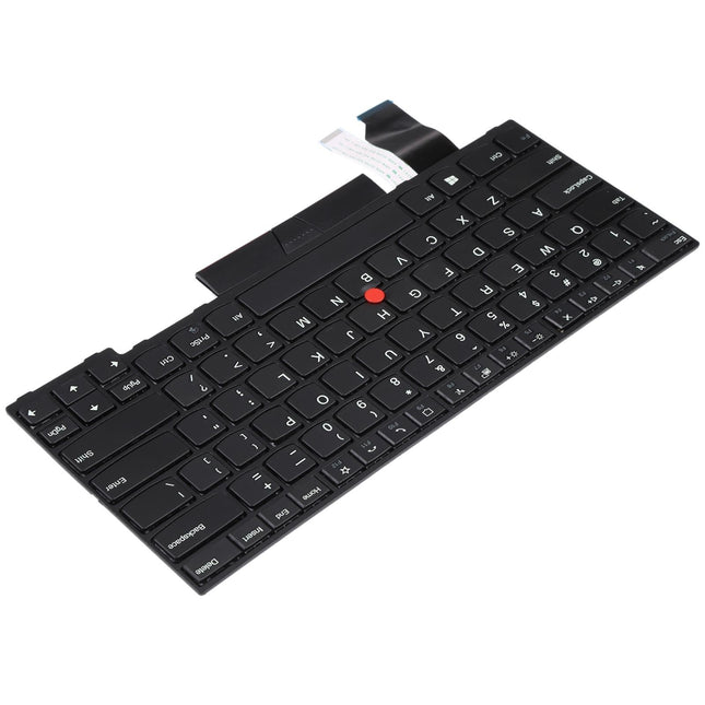 Lenovo Thinkpad L14 Keyboard With Trackpoint - Us Version Black-1915196661928431617