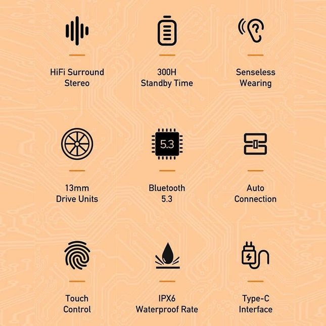 Wireless Gaming Bluetooth Earbuds - T58-1915197207154397188