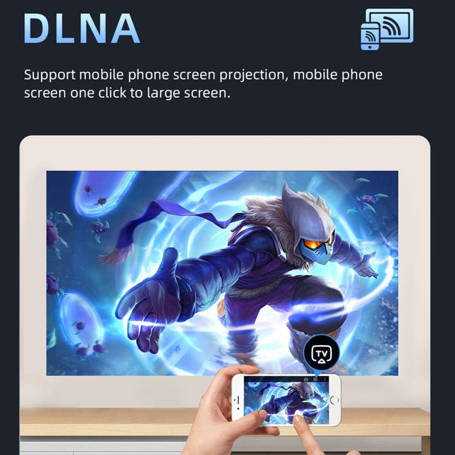 High Definition Mini Projector - 1000 Lumens 800X480 Resolution-1915198278216060934