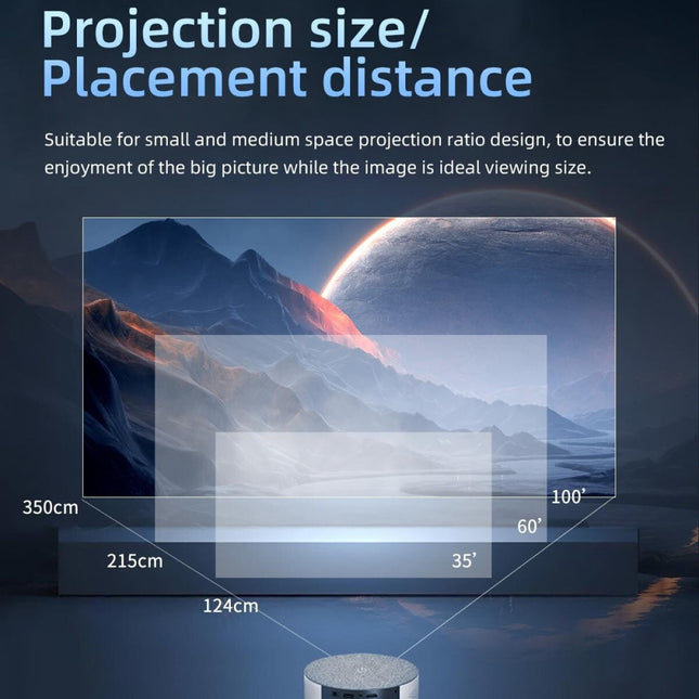 High Definition Mini Projector - 1000 Lumens 800X480 Resolution-1915198278216060936