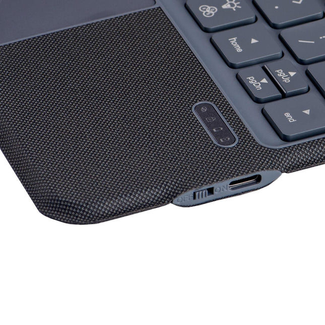 Bluetooth Keyboard Leather Case For Ipad Air 11 / 10.9 / 10.5 / Pro 11 - Black-1915196929445335046