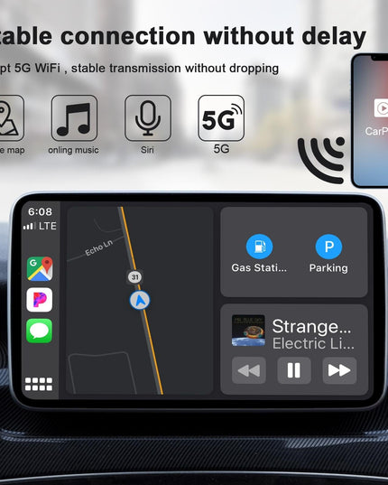 Wireless Carplay Adapter For Iphone - Usb & Usb-C-1915196969580630020