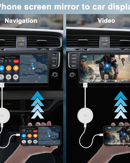 Car Mirror Adapter For Iphone With Usb-C / Type-C & Usb Carplay-1915196885002489858