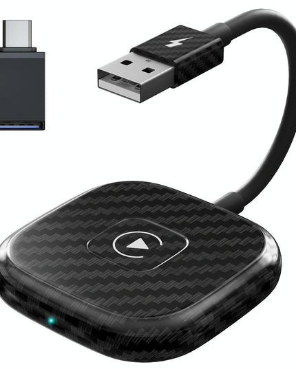 Wireless Carplay Adapter For Iphone - Usb & Usb-C-1915196941638176768