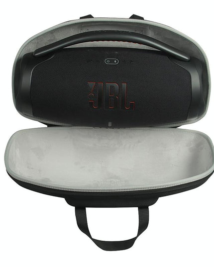 Jbl Boombox 3 Portable Case With Charger - Shockproof Black-1915196873061306371