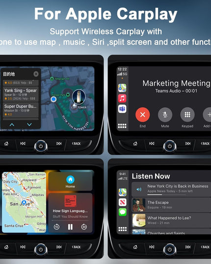 Wireless Carplay Adapter For Iphone - Carbon Fiber Usb & Usb-C-1915196888148217859