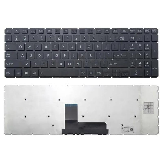 Toshiba Satellite L50-B / L50D-B Us Keyboard With Number Pad-1943465058445168644