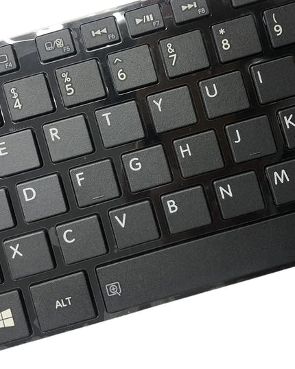 Toshiba L840 / L800 Keyboard With Frame - Black-1915198270238494723