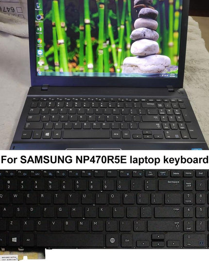 Samsung Laptop Keyboard For Np470R5E / Np370R5E - Compatible-1915198276018245638