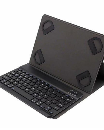 Universal 9.7-10 Inch Detachable Bluetooth Keyboard Tablet Case For Android Apple And Windows With Stand - Black-1915196814353633284
