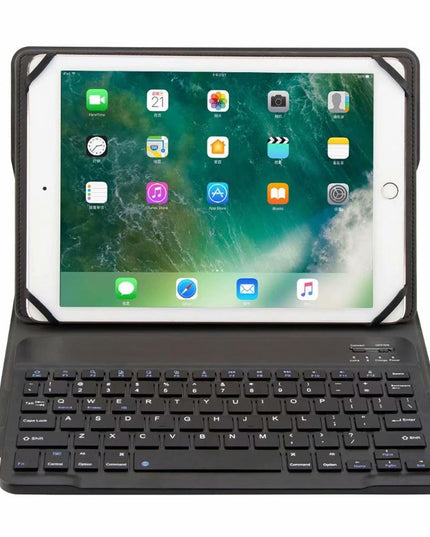 Universal 9.7-10 Inch Detachable Bluetooth Keyboard Tablet Case For Android Apple And Windows With Stand - Black-1915196814353633285