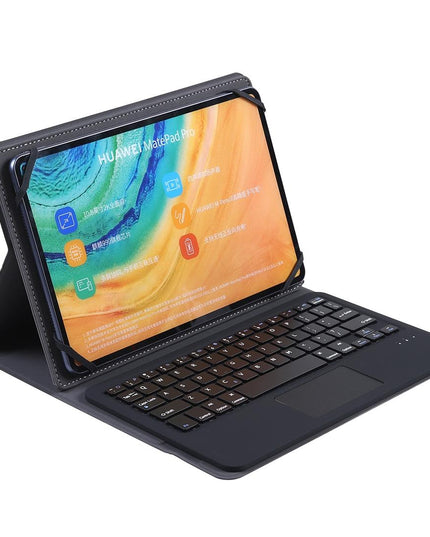 Universal 9-10 Inch Tablet Keyboard Case With Detachable Bluetooth Touch Stand - Black-1915196834511458309