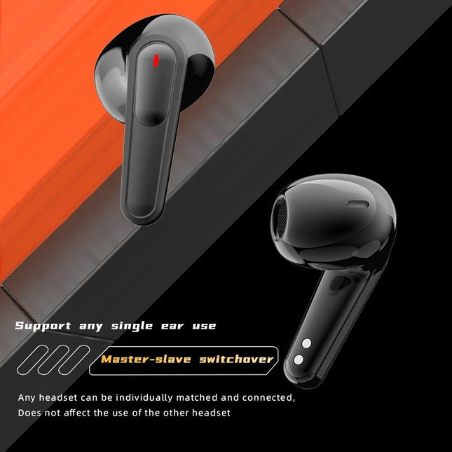 Intelligent Bluetooth Earphones With Digital Display - Pro 90 Hifi Black-1915197147087769605