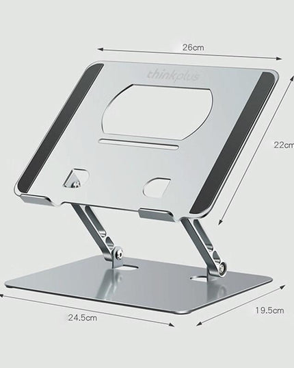 Upgrade Your Workspace With Lenovo Thinkplus Laptop Holder - Silver-1915197145238081537