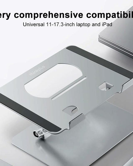 Upgrade Your Workspace With Lenovo Thinkplus Laptop Holder - Silver-1915197145238081538