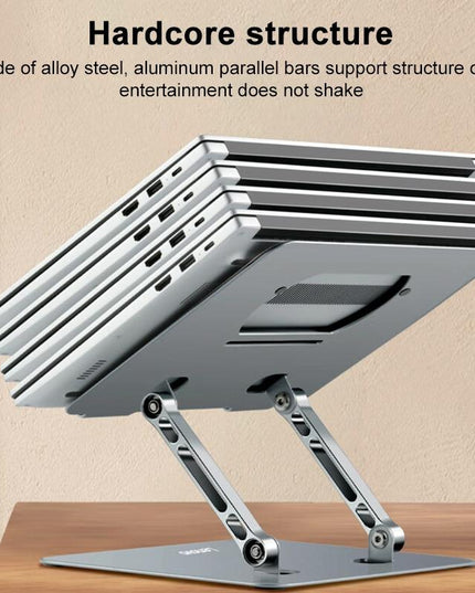 Upgrade Your Workspace With Lenovo Thinkplus Laptop Holder - Silver-1915197145238081541