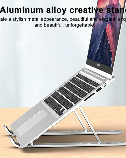 Lenovo Thinkplus Folding Laptop Stand - Silver-1915196918229766148