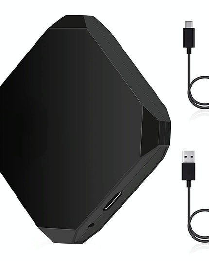 Wireless Carplay Adapter For Usb & Usb-C / Type-C - Black-1915196879419871232
