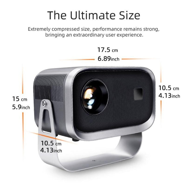 360 Degree Rotating Mini Led Projector - 150 Lumens 1280X720P-1915197694020816905