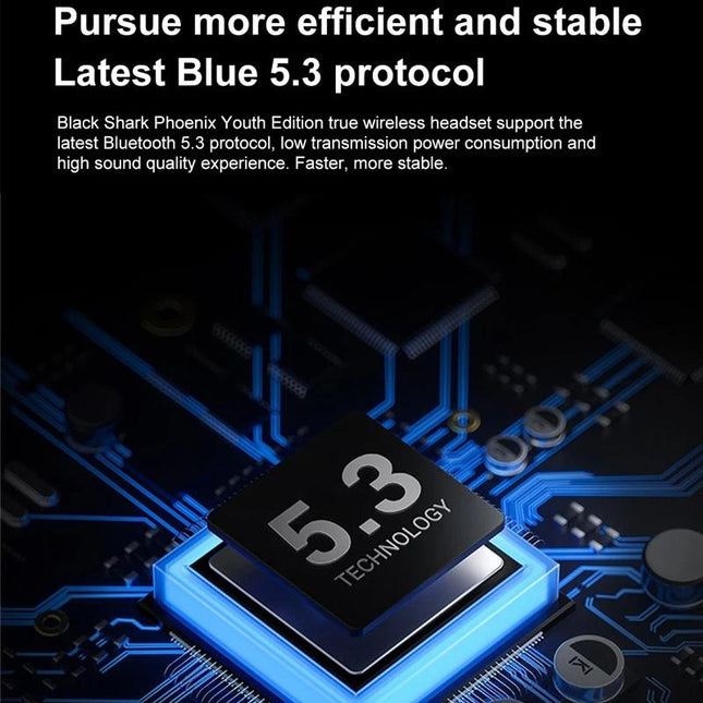 Wireless Black Shark Tws Bluetooth Earphones - Youth Edition-1915198059470524420