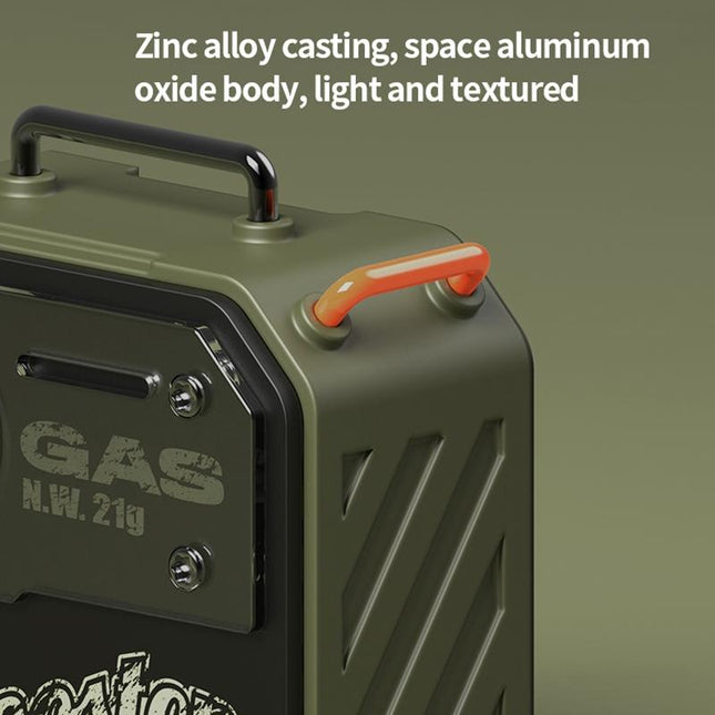 Oil Barrel Bluetooth Earphones - Black / Green Tws-1915197122844692484