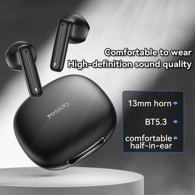 Black Wireless Bluetooth Earphones - Tws25-1915196934155538433