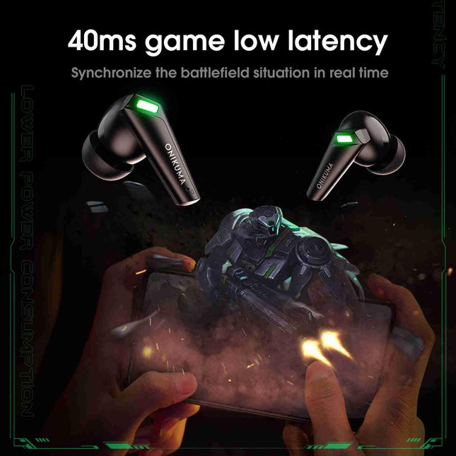 Wireless Bluetooth Earphones With Mic - Black-1915197134509051908