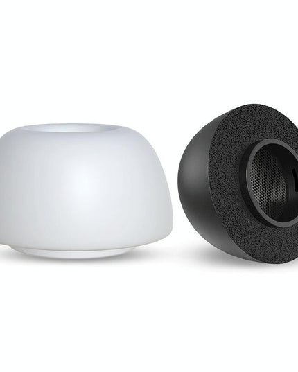 6 Pairs Wireless Earphone Earplugs For Airpods Pro With Storage Box - White-1915196916484935682