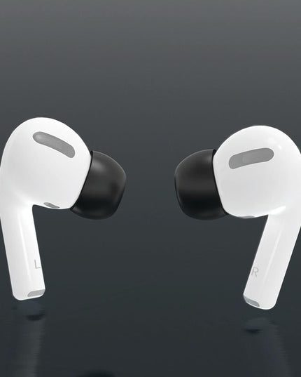 6 Pairs Wireless Earphone Earplugs For Airpods Pro With Storage Box - White-1915196916484935684