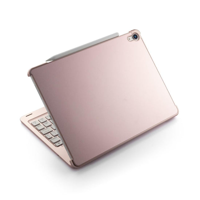 Wireless Bluetooth Keyboard Case For Ipad Pro 11 2018 - Rose Gold Colourful Backlight-1915196544135598082